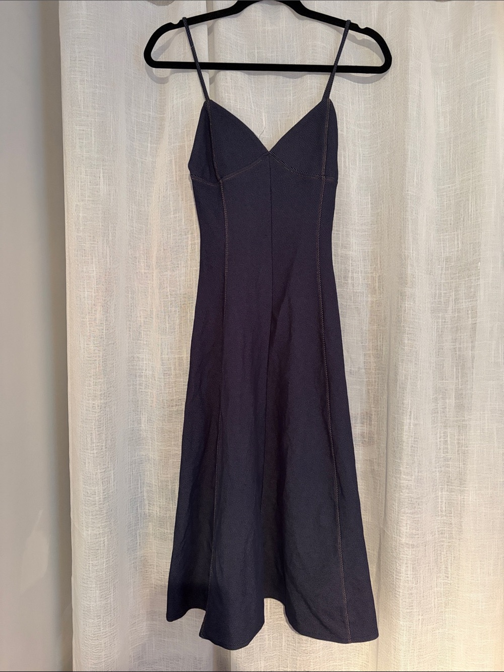 Zara Denim-Like Soft Dress